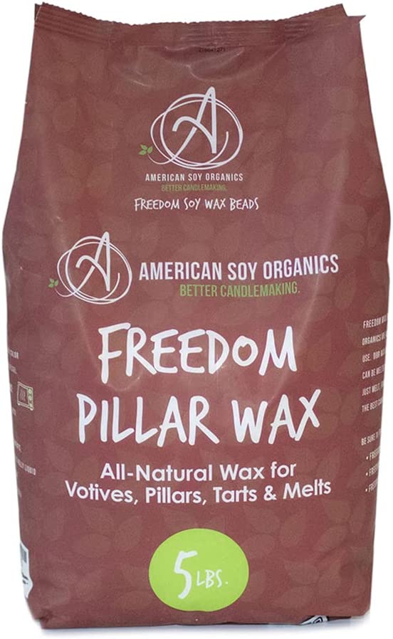 Natural Soy Wax and DIY Candle Making Supplies - 5 Lbs Soy Candle