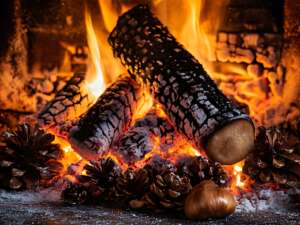 Fragrance:  Fireplace & Pine