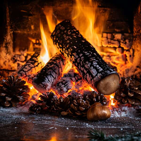 Fragrance:  Fireplace & Pine
